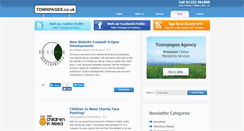 Desktop Screenshot of news.townpages.co.uk